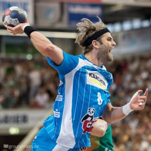 Michael Schweikardt im Spiel FRISCH AUF Goeppingen - TVB Stuttgart