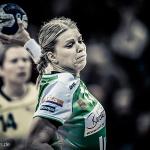 Michaela Hrbkova im Spiel Frisch Auf Frauen – Buxtehude Michaela Hrbkova im Spiel Frisch Auf Frauen - Buxtehude