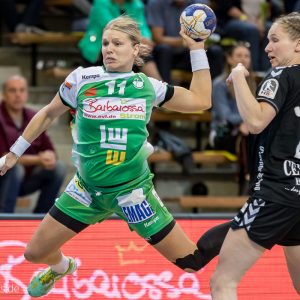 Michaela Hrbkova im Spiel Frisch Auf Frauen – SVG Celle Michaela Hrbkova im Spiel Frisch Auf Frauen - SVG Celle