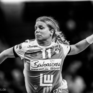 Michaela Hrbkova im Spiel Frisch Auf Frauen – SVG Celle Michaela Hrbkova im Spiel Frisch Auf Frauen - SVG Celle