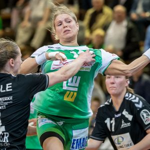 Michaela Hrbkova im Spiel Frisch Auf Frauen – SVG Celle Michaela Hrbkova im Spiel Frisch Auf Frauen - SVG Celle