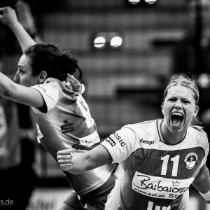 Michaela Hrbkova im Spiel Frisch Auf Frauen - Thueringer HC