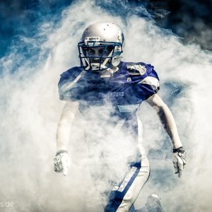 Mike Franzisi im Spiel Albershausen Crusaders - Kirchdorf Wildcats-4