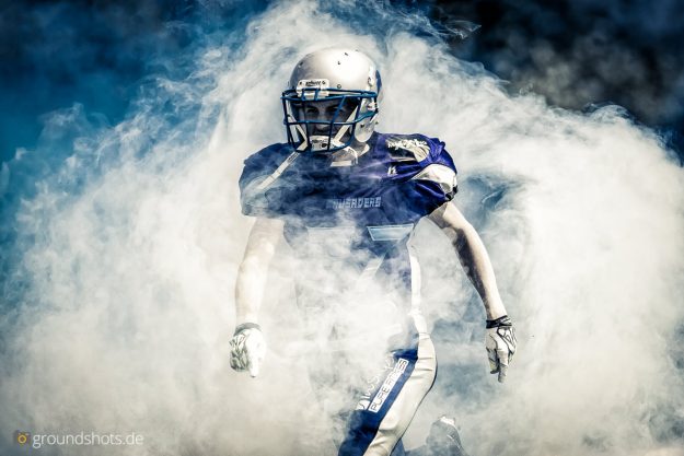 Mike Franzisi im Spiel Albershausen Crusaders – Kirchdorf Wildcats-4