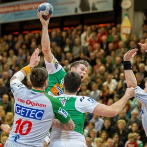 Mimi Kraus im Spiel Frisch Auf Goeppingen - SC Magdeburg