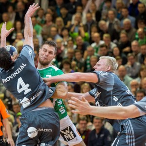 Mimi Kraus im Spiel Frisch Auf Goeppingen - THW Kiel