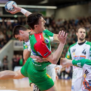 Nemanja Zelenovic -SC Magdeburg- im EHF-Pokal gegen FRISCH AUF Goeppingen