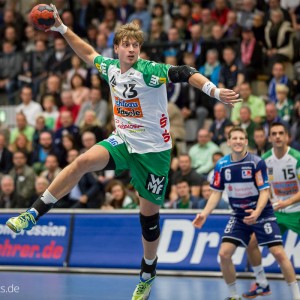Nicals Barud im DHB-Pokal HBW Balingen-FRISCH AUF Goeppingen Nicals Barud im DHB-Pokal HBW Balingen-FRISCH AUF Goeppingen