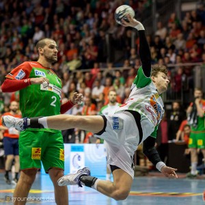 Niclas Barud im EHF-Pokal SC Magdeburg – FRISCH AUF Goeppingen Niclas Barud im EHF-Pokal SC Magdeburg - FRISCH AUF Goeppingen
