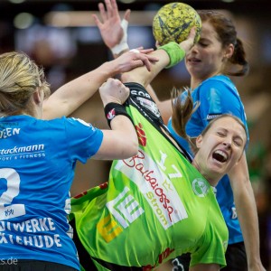 Nicole Dinkel (Frisch Auf Goeppingen) im Spiel Frisch Auf Goeppingen Frauen – Buxtehuder SV Nicole Dinkel (Frisch Auf Goeppingen) im Spiel Frisch Auf Goeppingen Frauen - Buxtehuder SV