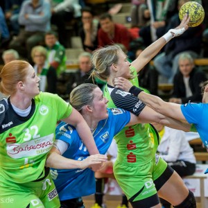 Nicole Dinkel (Frisch Auf Goeppingen)  im Spiel Frisch Auf Goeppingen Frauen – Buxtehuder SV Nicole Dinkel (Frisch Auf Goeppingen)  im Spiel Frisch Auf Goeppingen Frauen - Buxtehuder SV