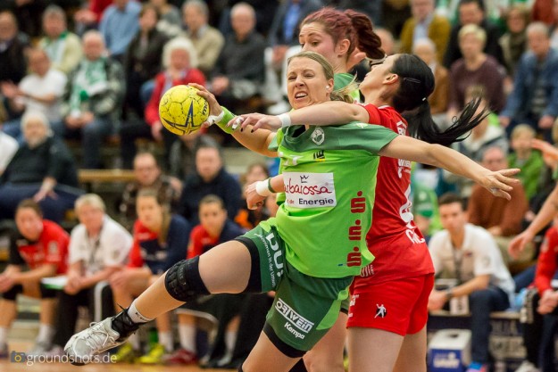 Nicole Dinkel im Spiel Frisch Auf Frauen – SB BBM Bietigheim