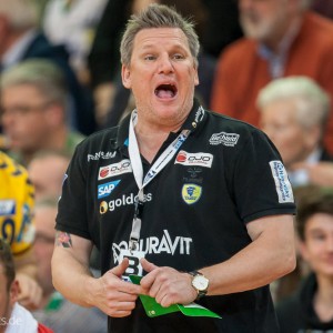 Nikolaj Bredahl Jacobsen (Rhein-Neckar Loewen) im Spiel Frisch Auf Goeppingen -Rhein-Neckar Loewen