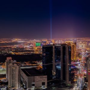 Panorama vom Stratosphere Tower - Blick auf Las Vegas