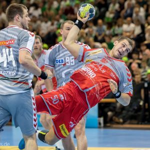 Paolo Bardi im Spiel Fuechse Berlin – Saint-Raphael Paolo Bardi im Spiel Fuechse Berlin - Saint-Raphael