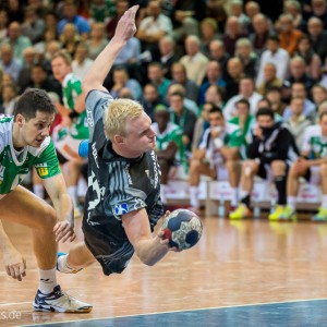 Patrick Wiencek im Spiel Frisch Auf Goeppingen - THW Kiel