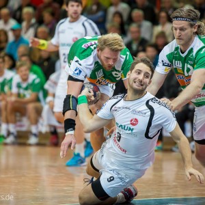 Patrik Fahlgren im Spiel Frisch Auf Goeppingen – MT Melsungen Patrik Fahlgren im Spiel Frisch Auf Goeppingen - MT Melsungen