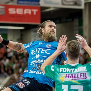 Pavel Horak im Spiel FRISCH AUF Goeppingen - HC Erlangen