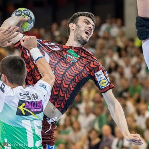 Petar Nenadic im Finale Fuechse Berlin – FRISCH AUF Goeppingen Petar Nenadic im Finale Fuechse Berlin - FRISCH AUF Goeppingen