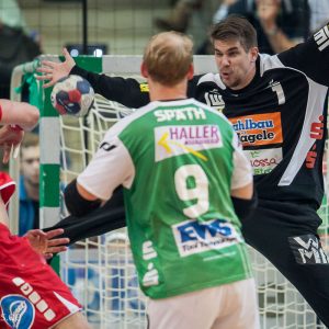 Peter Tatai im Spiel FRISCH AUF Goeppingen – TBV Lemgo Peter Tatai im Spiel FRISCH AUF Goeppingen - TBV Lemgo