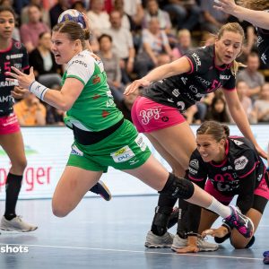 Petra Adamkova im Spiel Frisch Auf Frauen - TuS Metzingen