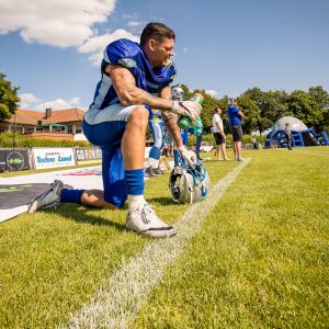 Philip Eichhorn im Spiel Albershausen Crusaders – Nuernberg Rams Philip Eichhorn im Spiel Albershausen Crusaders - Nuernberg Rams