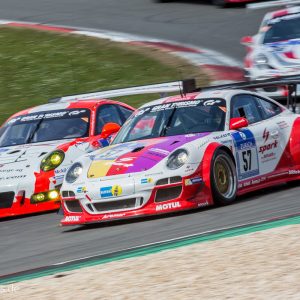 Porsche Duell beim 24 Stunden Rennen 2016 Porsche Duell beim 24 Stunden Rennen 2016