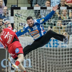 Primoz Prost im Spiel FRISCH AUF Goeppingen - TBV Lemgo