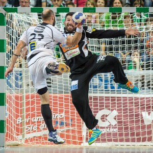 Primoz Prost im Spiel Frisch Auf Goeppingen – GWD Minden Primoz Prost im Spiel Frisch Auf Goeppingen - GWD Minden