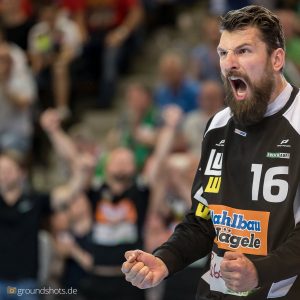 Primoz Prost im Spiel SC Magdeburg – FRISCH AUF Goeppingen Primoz Prost im Spiel SC Magdeburg - FRISCH AUF Goeppingen