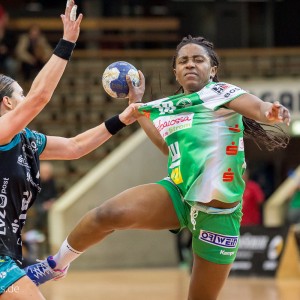 Prudence Kinlend im Spiel Frisch Auf Frauen – HC Leipzig Prudence Kinlend im Spiel Frisch Auf Frauen - HC Leipzig