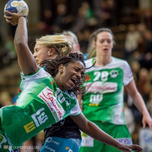 Prudence Kinlend im Spiel Frisch Auf Frauen – HC Leipzig Prudence Kinlend im Spiel Frisch Auf Frauen - HC Leipzig