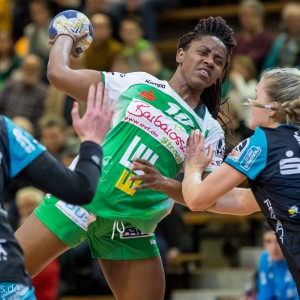 Prudence Kinlend im Spiel Frisch Auf Frauen – HC Leipzig Prudence Kinlend im Spiel Frisch Auf Frauen - HC Leipzig