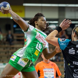 Prudence Kinlend im Spiel Frisch Auf Frauen – HC Leipzig Prudence Kinlend im Spiel Frisch Auf Frauen - HC Leipzig