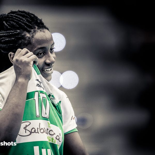 Prudence Kinlend im Spiel Frisch Auf Frauen – Schwaben Hornets Prudence Kinlend im Spiel Frisch Auf Frauen - Schwaben Hornets