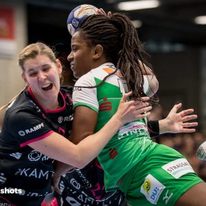 Prudence Kinlend im Spiel Frisch Auf Frauen - TuS Metzingen