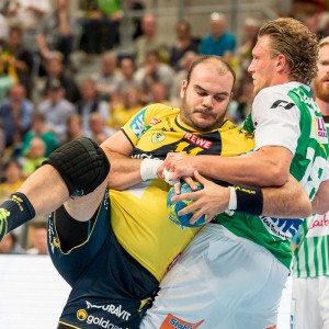Rafael Gonzales beim Spiel Rhein-Neckar Loewen – Frisch Auf Goeppingen Rafael Gonzales beim Spiel Rhein-Neckar Loewen - Frisch Auf Goeppingen