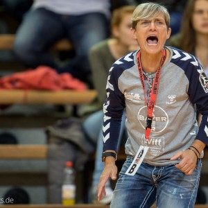 Renate Wolf im Spiel Frisch Auf Goeppingen Frauen – Bayer Leverkusen Renate Wolf im Spiel Frisch Auf Goeppingen Frauen - Bayer Leverkusen