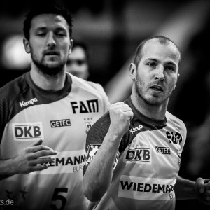 Robert Weber im Spiel Frisch Auf Goeppingen - SC Magdeburg