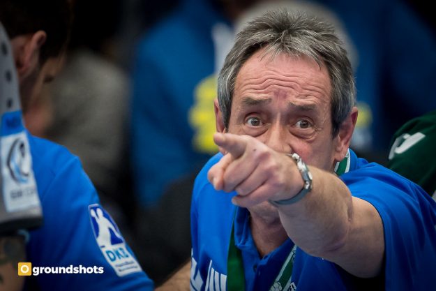 Rolf Brack im Spiel FRISCH AUF Goeppingen – Nexe Nasice