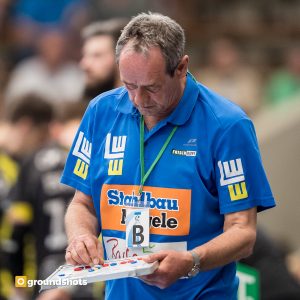 Rolf Brack im Spiel Frisch Auf Goeppingen - Chambery