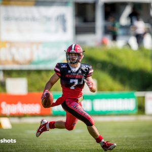 Silas Nacita auf der Suche nach einem Receiver Silas Nacita auf der Suche nach einem Receiver