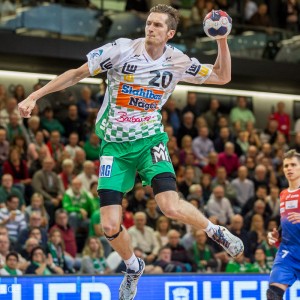 Thomas Kristensen im Spiel FRISCH AUF Goeppinhen – Gornik Zabrze Thomas Kristensen im Spiel FRISCH AUF Goeppinhen - Gornik Zabrze