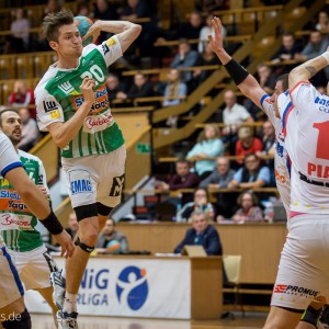 Thomas Kristensen im Spiel Gornik Zabrze – FRISCH AUF Goeppingen Thomas Kristensen im Spiel Gornik Zabrze - FRISCH AUF Goeppingen