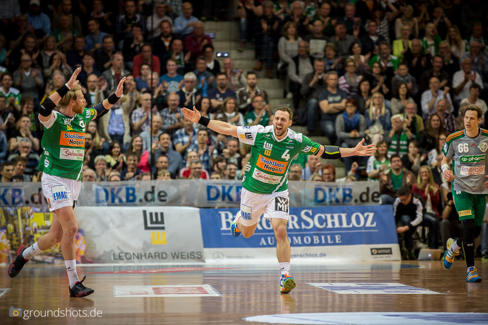 Tim Kneule (Frisch Auf Goeppingen) im Spiel Frisch Auf Goeppinge