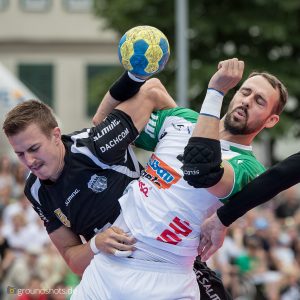 Tim Kneule beim Marktplatzturnier Esslingen 2016 Tim Kneule beim Marktplatzturnier Esslingen 2016