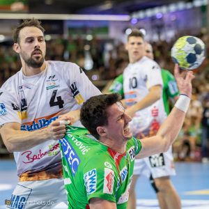 Tim Kneule gegen Nemanja Zelenovic Tim Kneule gegen Nemanja Zelenovic