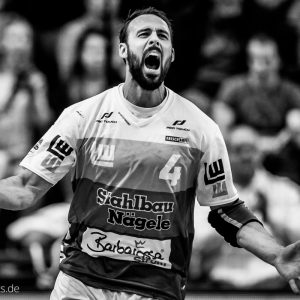 Tim Kneule im Europapokal FRISCH AUF Goeppingen – BM Granollers Tim Kneule im Europapokal FRISCH AUF Goeppingen - BM Granollers