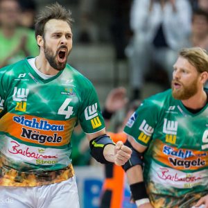 Tim Kneule im Spiel FRISCH AUF Goeppingen - TBV Lemgo