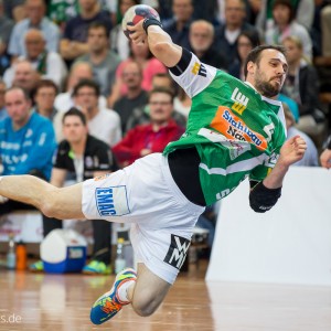 Tim Kneule im Spiel Frisch Auf Goeppingen – Bietigheim Tim Kneule im Spiel Frisch Auf Goeppingen - Bietigheim
